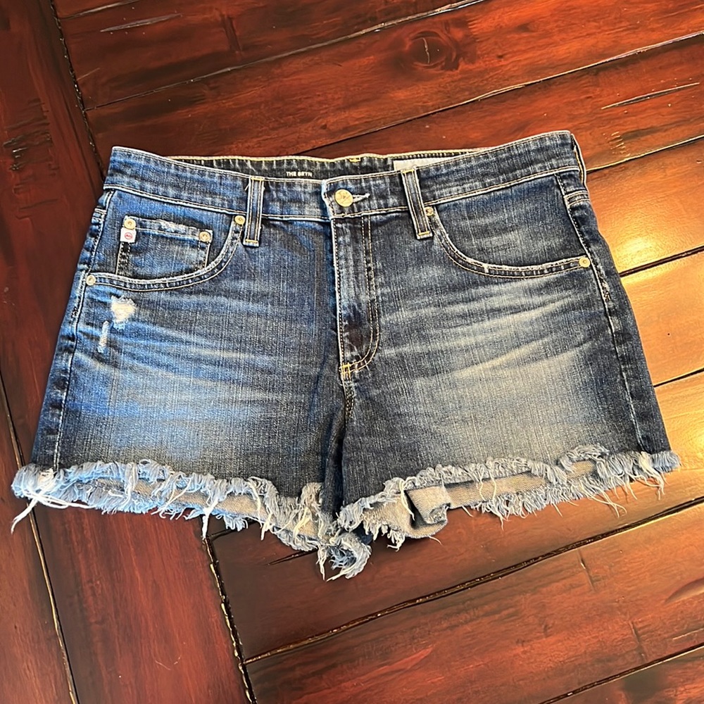 AG The Bryn Cut Off Jean Shorts